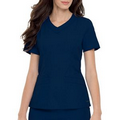 Landau Essentials Rounded V-Neck Tunic